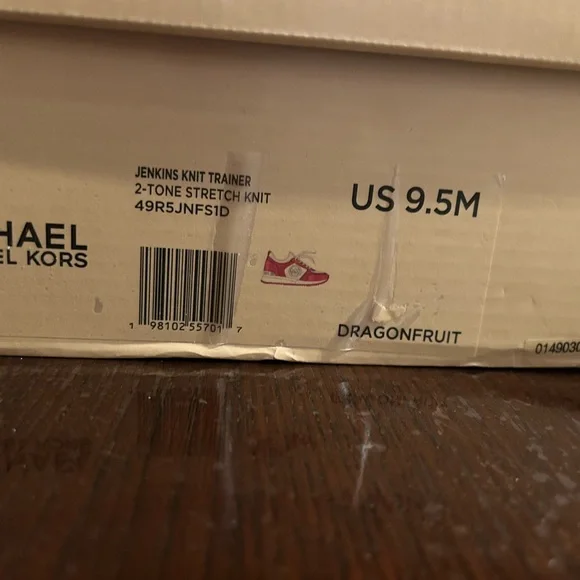 Michael Kors Fuchsia and White Sneakers - Picture 4 of 4